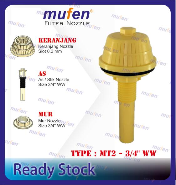 semua nozzle-25 Filter Nozzle MT2-3/4" DWW