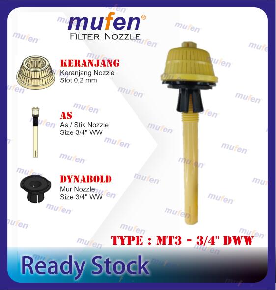 semua nozzle-28 Filter Nozzle MT3-3/4" DWW