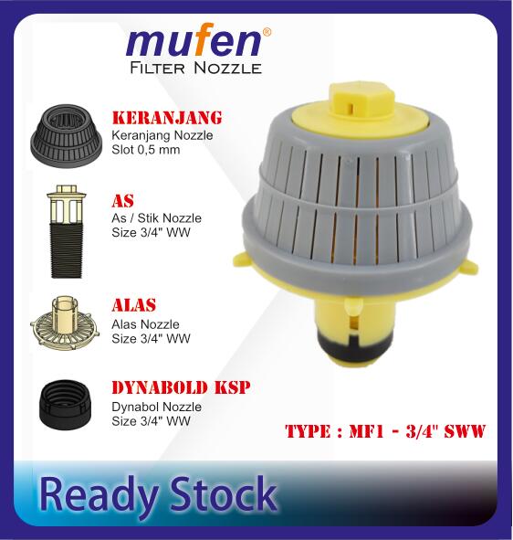 semua nozzle-32 Filter Nozzle MF1-3/4" DSP