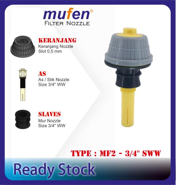 semua nozzle-38 Filter Nozzle MF2-3/4" SWW