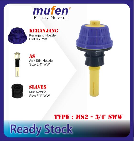semua nozzle-39 Filter Nozzle MS2-3/4" SWW